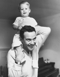Jack with son Chris
